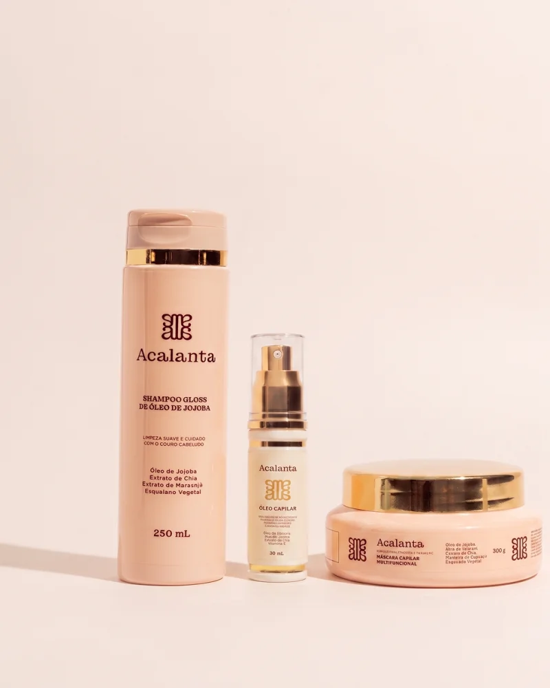 Kit Máscara + Shampoo + Óleo